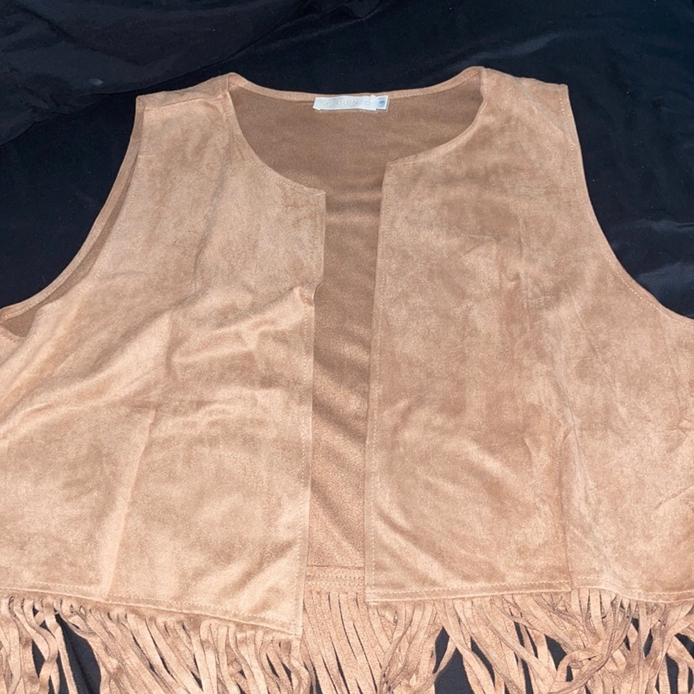 Tan vest